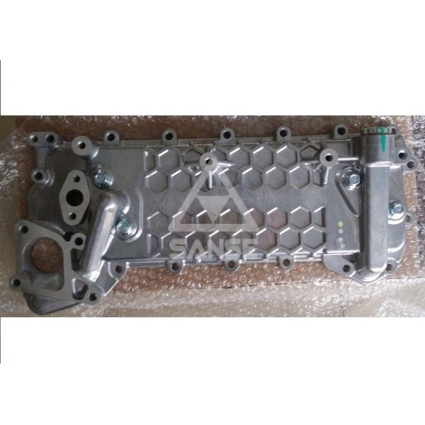 Hitachi ZX330-3 Excavator Engine Oil Cooler 6HK1 With Cylinder Head Cover