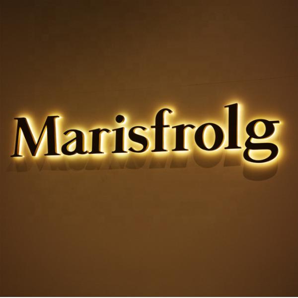 Manufacturer's Best-Selling Outdoor LED Stainless Steel Luminous Character Billboard LED Logo