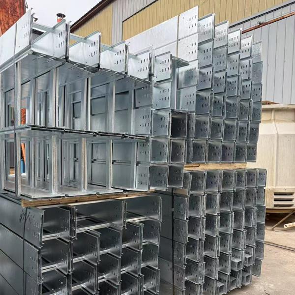 Hot Dipped Galvanized Heavy Duty Cable Ladder Anti Corrosion And Long Life OEM ODM