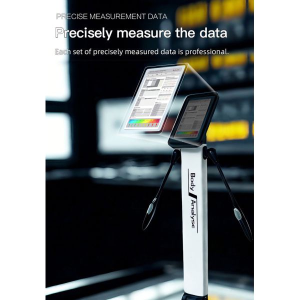 8 Point Contact Electrode Fat Scale Measurement Body Composition Analyzer Machine
