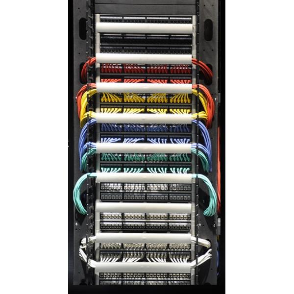 Металлическая защищенная RJ45 Ethernet Patch Panel Cat5e/Cat6/Cat6a/Cat7 Совместимая с RoHS/UL/CE сертифицированная