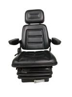 Fabrica de venta caliente Grammer Suspensión mecánica asiento de tractor de PVC