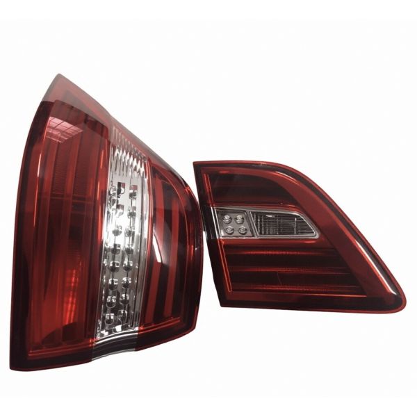 OEM Replacement A1669063301/A1669062301 Used Red Rear Tail Light Mercedes ML W166 2013-2015 ML350 LED 1 Year Warranty Universal