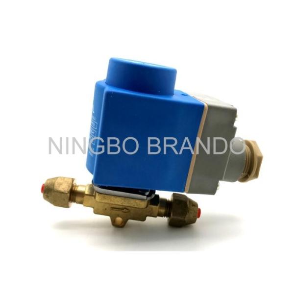 EVR 3 220/230V AC Refrigeration Solenoid Valve with Brass Body , Liquid Line