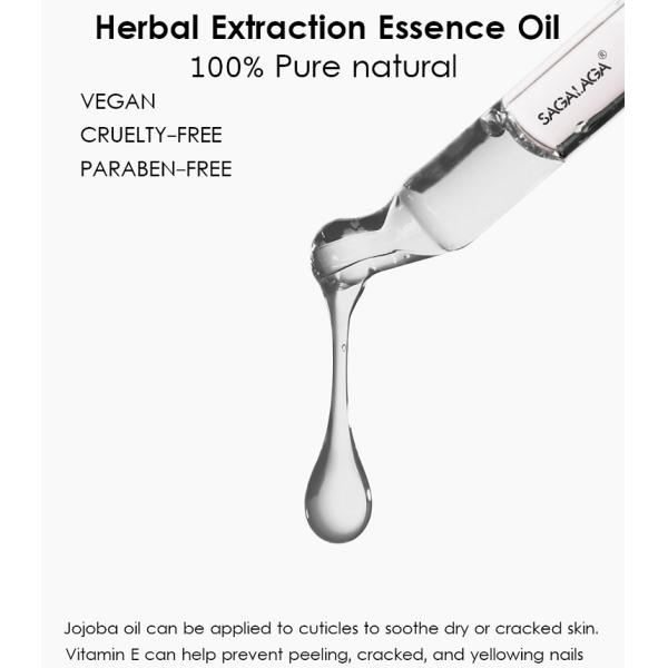 Custom Logo Bottle Vegan Cuticle Oil for Repaired Moisturized and Strengthened Nails 13 Flavor Options