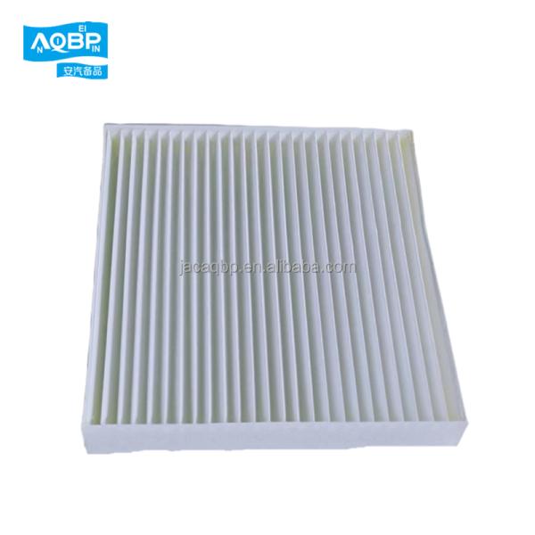 White Car Cabin Filter Element for JAC T6 T8 Pickup Air Conditioner OE 8104102P3010