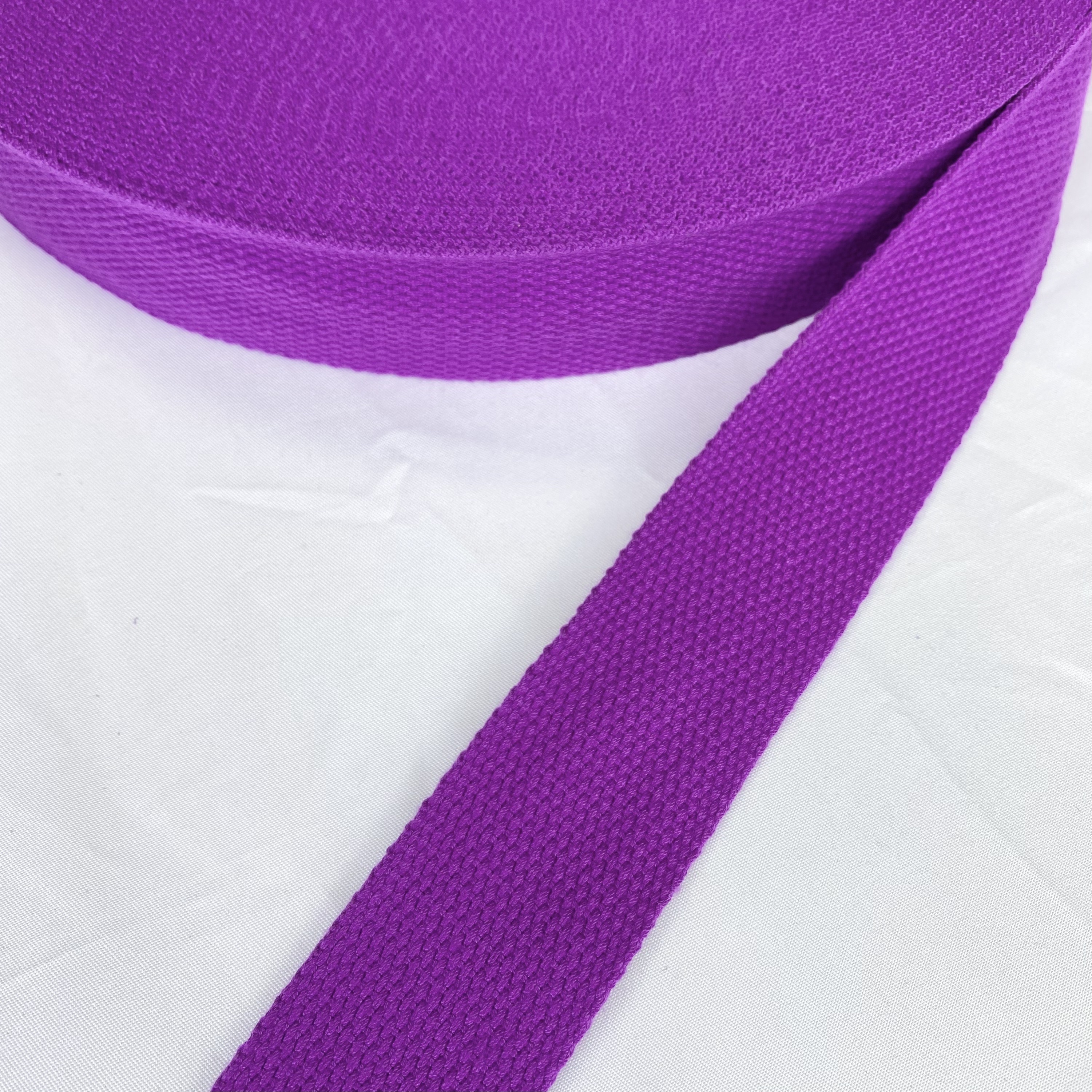 Colorful polyester-cotton webbing Soft and durable Belt Dupont Tote bag strap