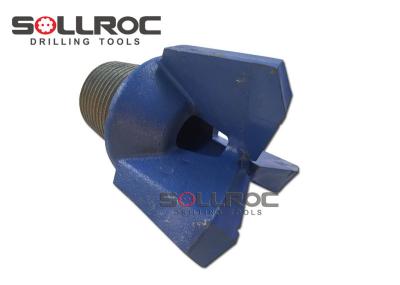 165mm Chevron Drag Drill Bit 6.5 polegadas API 3 1/2 para mineração