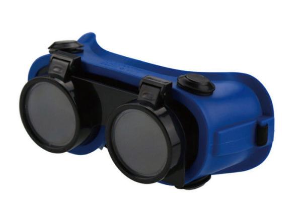 PVC Frame Chemical Splash Goggles , Welding Safety Glasses Net Weight 70g - 100g