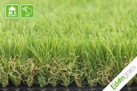 20mm C forment l'herbe artificielle de gazon synthétique vert artificiel de jardin de Cesped