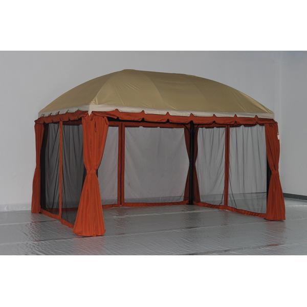 PVC Garden Building Wooden Pavilion Assembly Waterproof Pergola for Outdoor Park