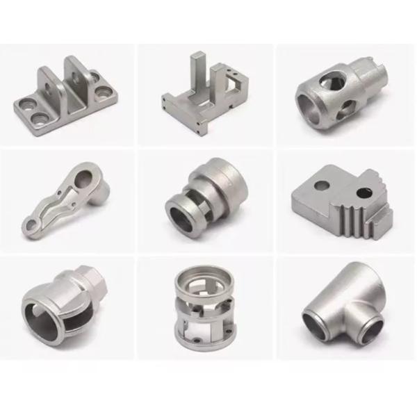 Precision Stainless Steel Casting Pipe Flange Plate Part