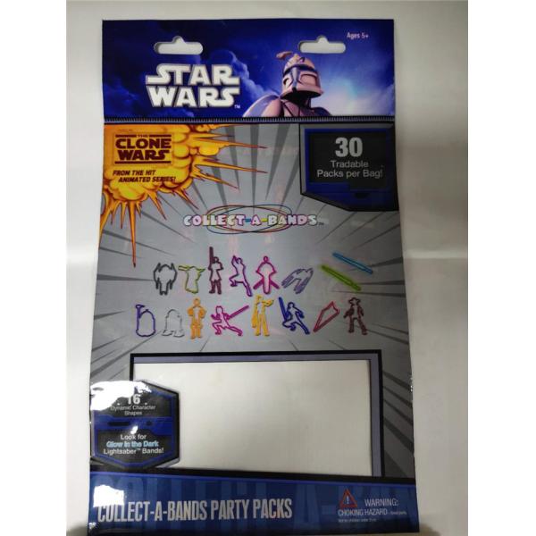 Eco Friendly OPP Card Head Bag , Sealable Plastic Bags General Purpose