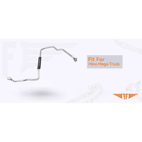 Truck Mega 888-786 Discharge Aluminium Hino Air Conditioning Pipeline