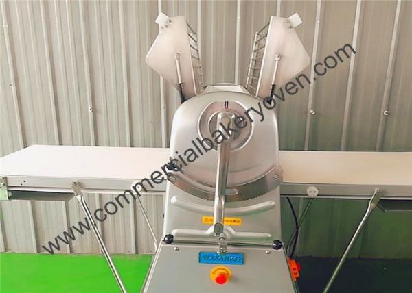 Commercial Bread Dough Sheeter Stainless Steel Skinned Thickness Adjustable