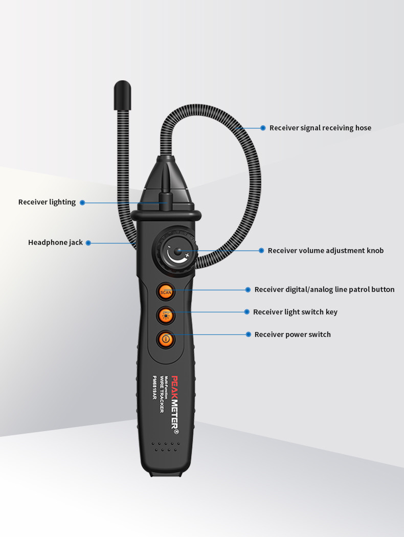 Handheld передача аналогового сигнала цифров тестера кабельной линии связи RJ45 и тест непрерывности