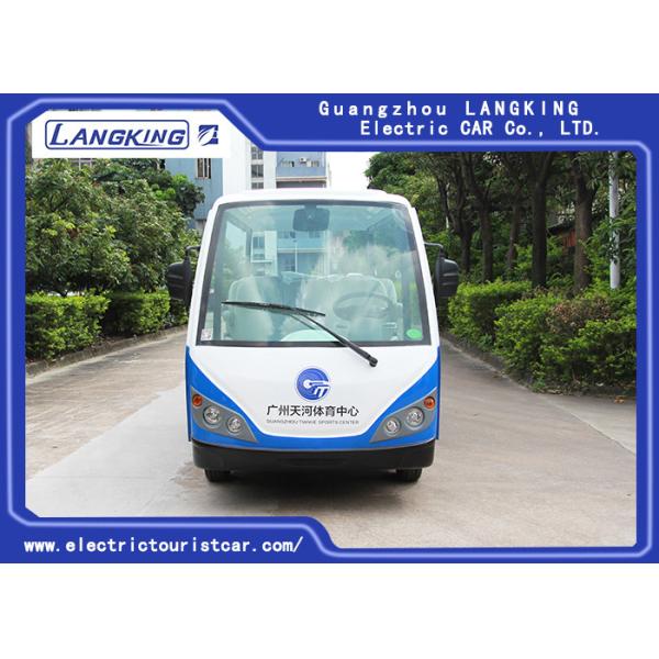 Ударопрочный автомобиль челнока стеклянного тела волокна электрический, пассажирский корабль 11 места электрический с Солнцем