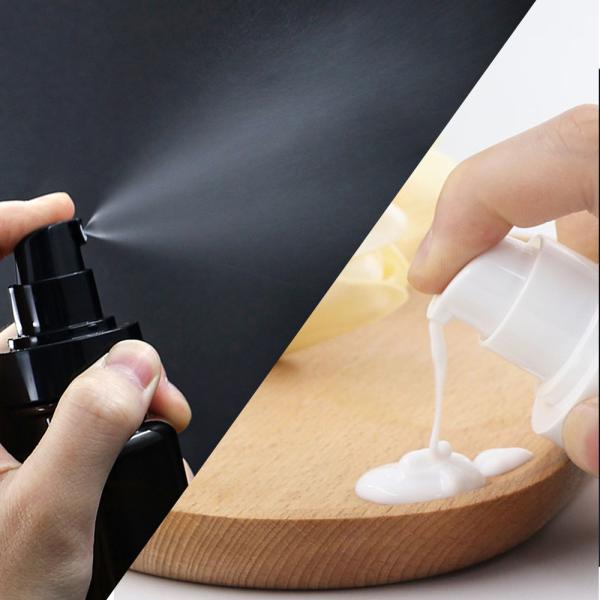 Dust Cover Plastic Pump Spray Bottles Amber Screen Printing Surface Handling