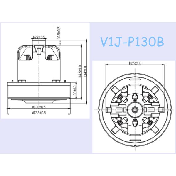 Replacement 1600W 3000RPM VJ1 Vacuum Cleaner Motors