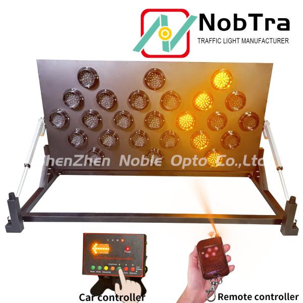 Светодиодные знаки дорожного движения с стрелками с 7 последовательными состояниями работы и беспроводным управлением