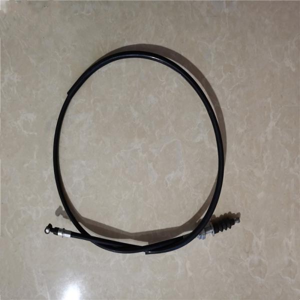 YUCHENG Rubber Steel  Motorcycle Gear Shift Cable Black Color
