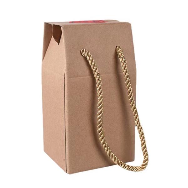 Современная коровая кожица гофрированная упаковка коробка медная фруктовая коробка на заказ логотип