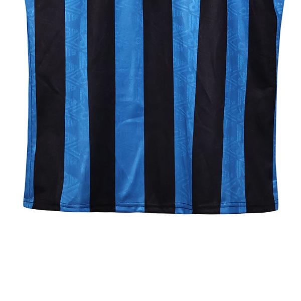 1992-1993 Inter Milan Retro Football Home Jersey Classic Customizable