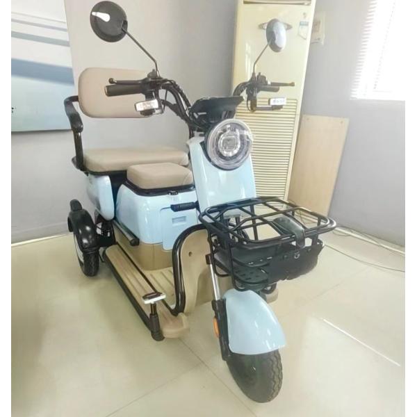 Manned Leisure Electric Vehicle Hot Chinese Small Electric Tricycle with Powerful 801-1000W Motor