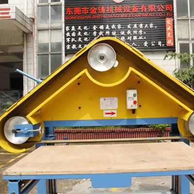 3 Corner Workbench Durable Hairline Polishing Machine Sheet Metal Type Abrasive Belt Sanding Machine