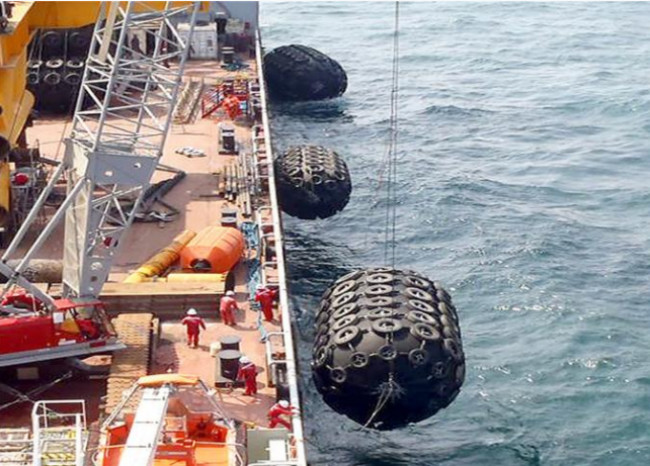 Тип обвайзер слинга дока 0.08mpa шлюпки обвайзера подводной лодки резиновый морской
