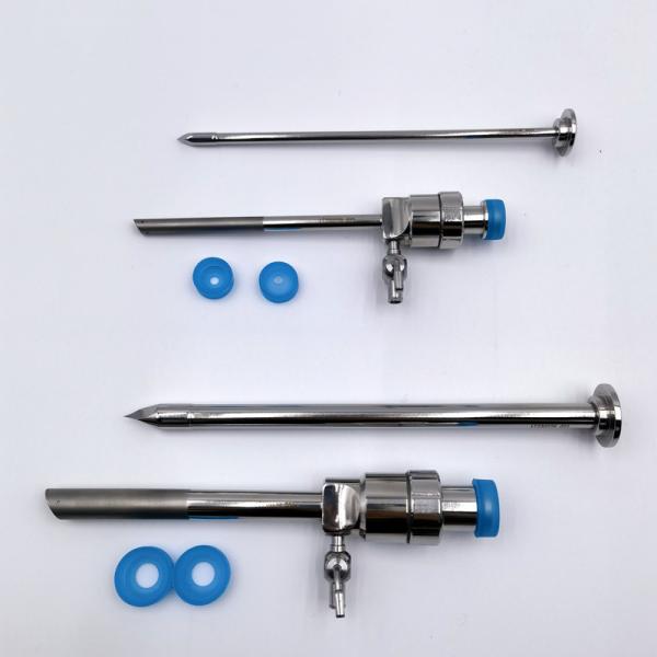 CE Certified 5mm 10mm 12mm Laparoscopic Trocar and Cannula for Professional Surgery