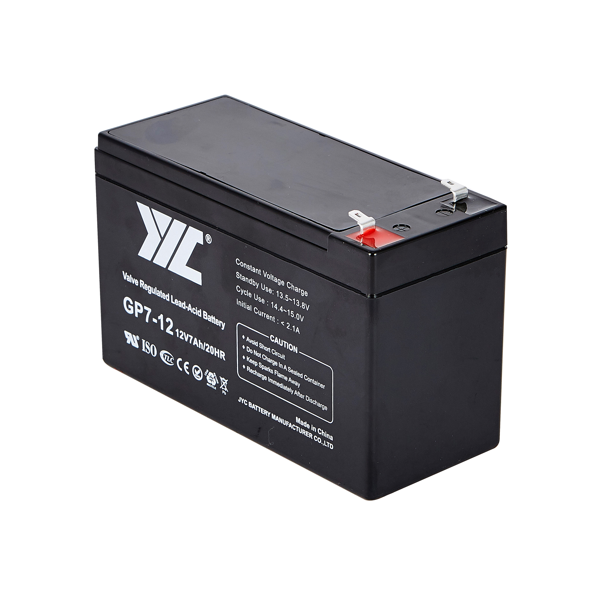 12V 7AH Security Camera System Battery CCTV Surveillance Battery