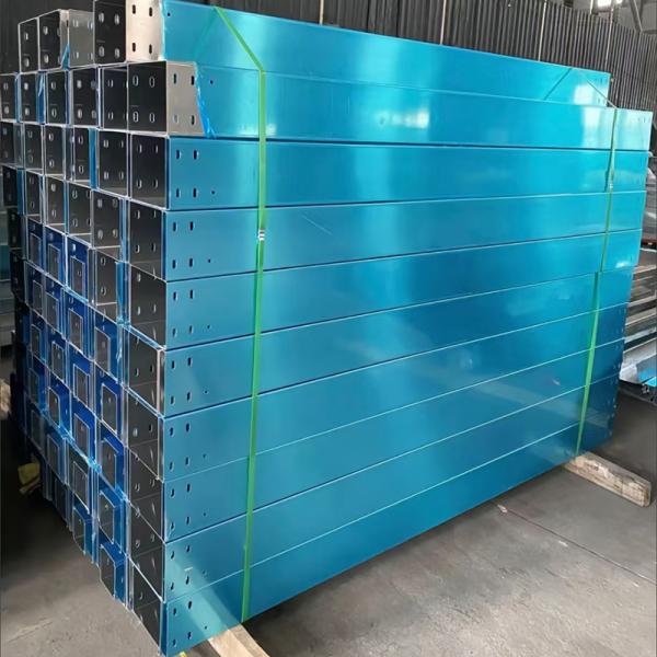 0.7um-3.0um espesor bandeja de cable de aluminio alta flexibilidad para una fácil modificación alta resistencia a la corrosión