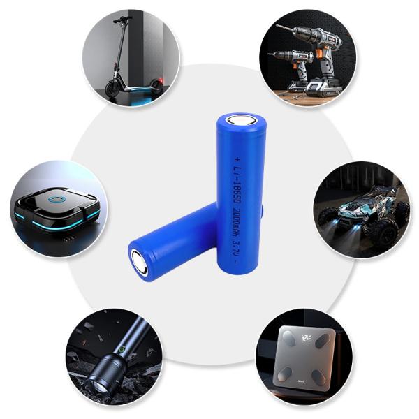 Оптовая продажа INR 3.7v 2600mah Литий-ионный аккумулятор 18650 Долгий цикл жизни 3000mah