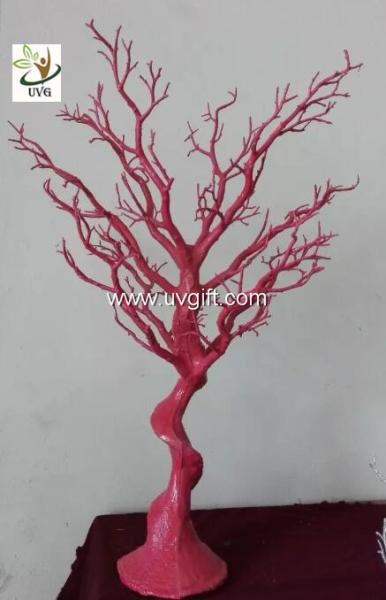 UVG DTR25 colorful plastic dry tree branch decoration wedding centerpieces for tables