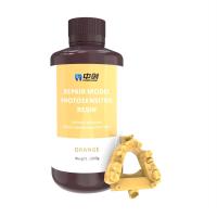 DLP3D Printing High-Precision Low Shrink Scratch-Resistant Orange Restoration Model Resin