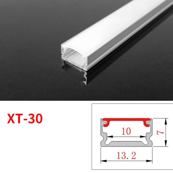 Easy Install Anodized Aluminium Lamp Groove Lightweight Screw Fixing