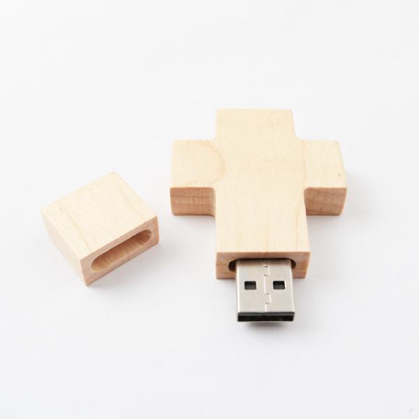 Крестовидный деревянный USB внезапный привода Usb 2,0 быстро 3,0 1GB 256GB