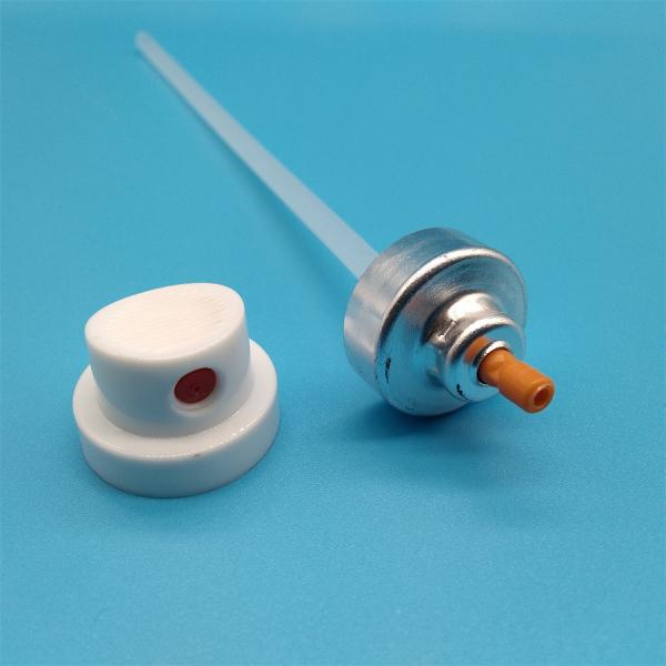 Válvula de aerosoles profesional versátil y respetuosa con el medio ambiente para el aerosol de colorante para el cabello.