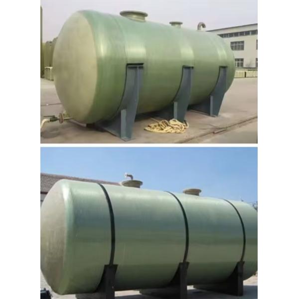 Estable Confiable Tanque de grasa FRP Tanque de separación de aceite Acero de vidrio para productos farmacéuticos Frp Tanque químico