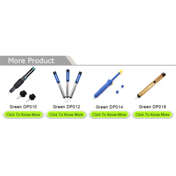 Green DP016 Desoldering Vacuum Pump , Aluminum Alloy Desoldering Station Vacuum Gun