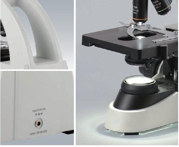 Monocular Student Laboratory Biological Microscope NCB - E500 30° Inclined