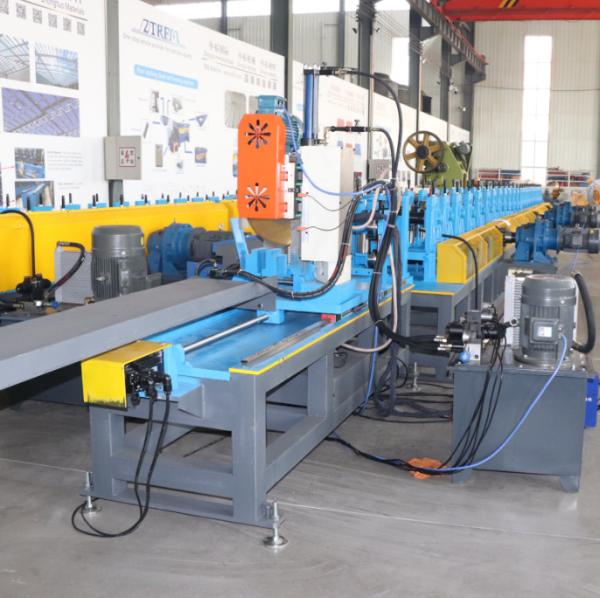 Pallet Rack Step Beams / L Tube Step Beam Rolling Forming Machine