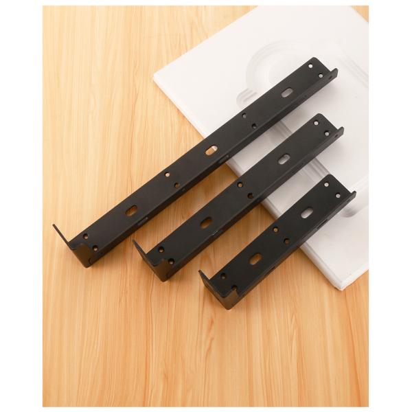 Repisas flotantes en forma de L Brackets Metal pesado para la organización del garaje