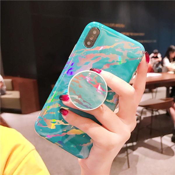 Iphone Xs Max TPU laser mable case with holder, Iphone Xs Max protective TPU case, Iphone Xs Max accessories