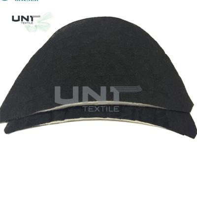 Black Needle Punched Nonwoven Sewing Shoulder Pads For Jacket Cloth