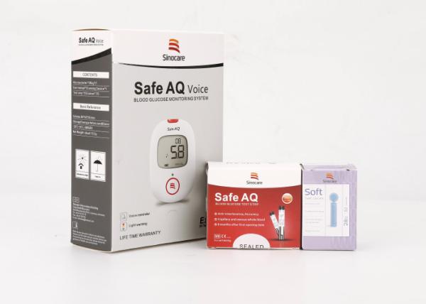 Home Blood Glucose Machine Diabetes Glucose Meter Alternate Site Testing With Voice Remainder