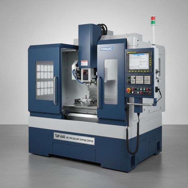 TAP-640 CNC Drilling and Tapping Center with 48000mm/min Rapid Speed, 20000rpm Spindle, and FANUC CNC System for Precision Machining