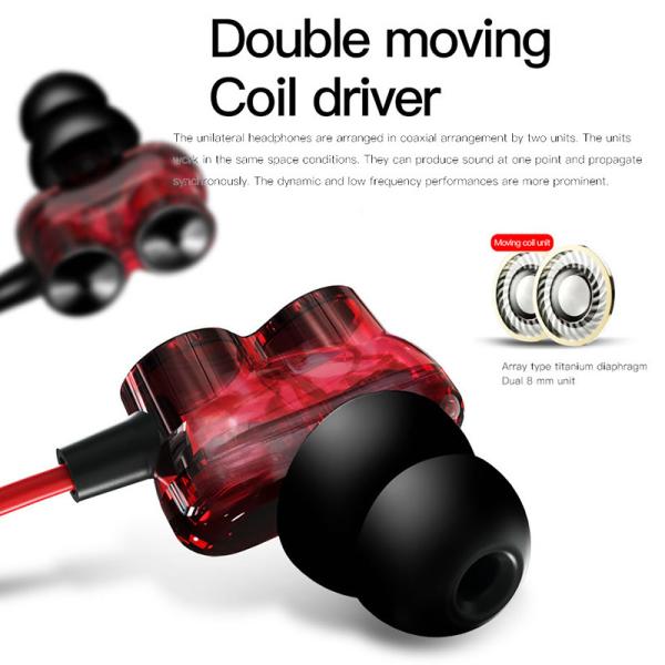 Esporte Handsfree Earbuds do fones de ouvido dos auriculares sem fio dinâmicos duplos do colar da gargantilha dos fones de ouvido de Bluetooth dos fones de ouvido para o telefone Bx345