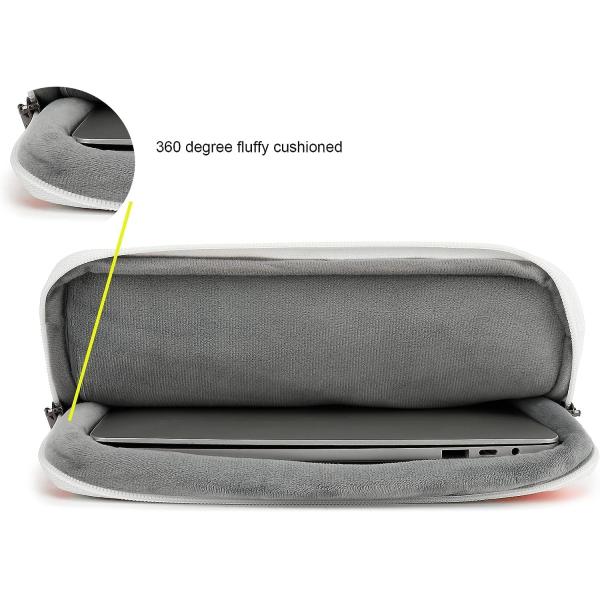Protective Laptop Sleeve Case Bag,Laptop Cover with Handle and Luggage Strap for iPad 12.9 inch,MacBook Pro Air 13